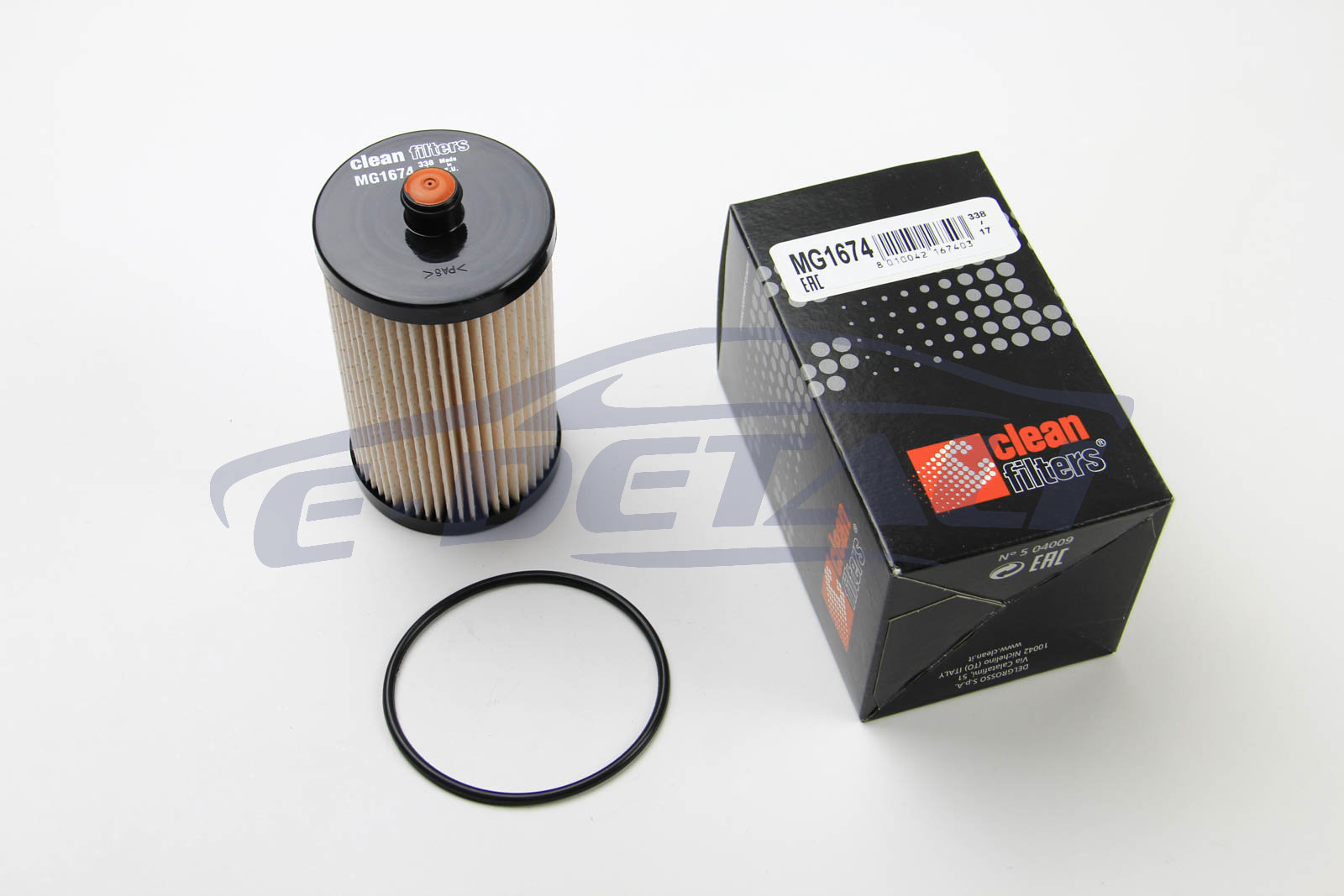 MG1674 CLEAN FILTERS Фильтр топливный Crafter 2.5TDI 06>
